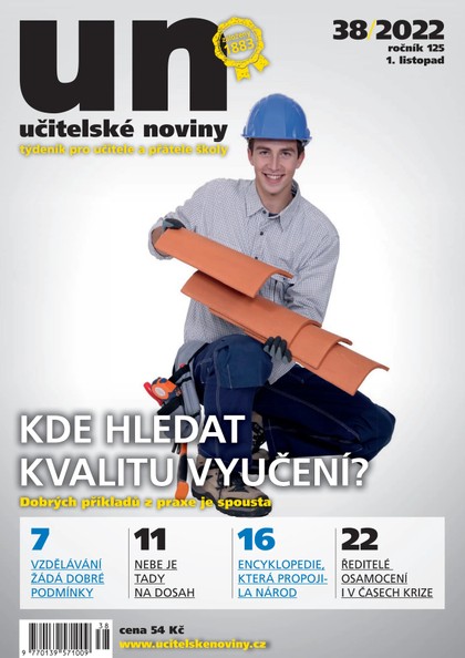 E-magazín Učitelské noviny 38/2022 - GNOSIS s.r.o.