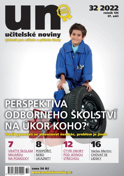 E-magazín Učitelské noviny 32/2022 - GNOSIS s.r.o.