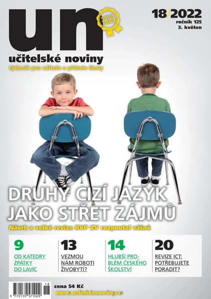 E-magazín Učitelské noviny 18/2022 - GNOSIS s.r.o.