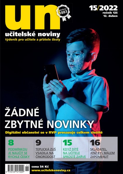 E-magazín Učitelské noviny 15/2022 - GNOSIS s.r.o.