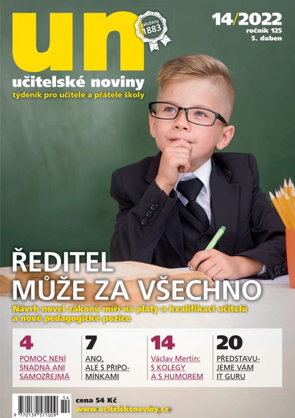 E-magazín Učitelské noviny 14/2022 - GNOSIS s.r.o.