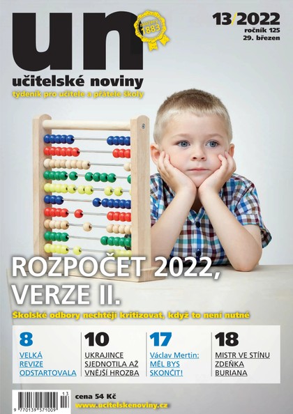 E-magazín Učitelské noviny 13/2022 - GNOSIS s.r.o.