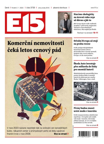 E-magazín E15 - 2.1.2023 - CZECH NEWS CENTER a. s.