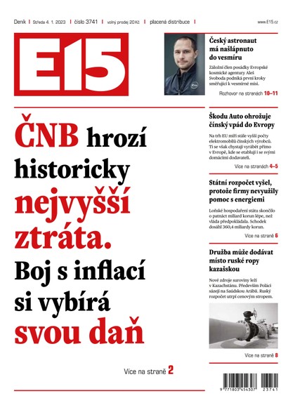 E-magazín E15 - 4.1.2023 - CZECH NEWS CENTER a. s.