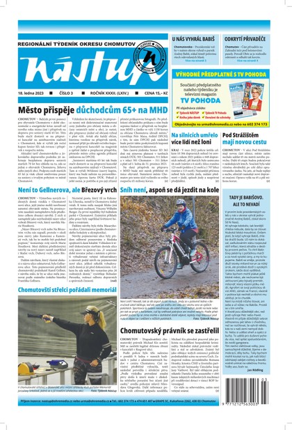 E-magazín Nástup 03/23 - Ohře Media