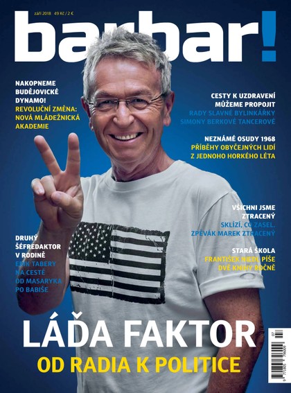 E-magazín Barbar! září 2018 - Časopis Barbar