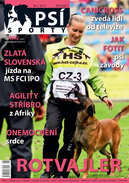 E-magazín Psí sporty 6/2013 - Jakub Štýbr