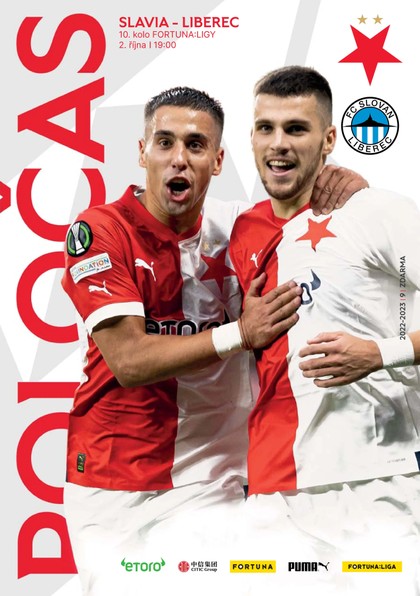 E-magazín Poločas 2022/23 č.09 Slavia - Liberec - SK Slavia Praha