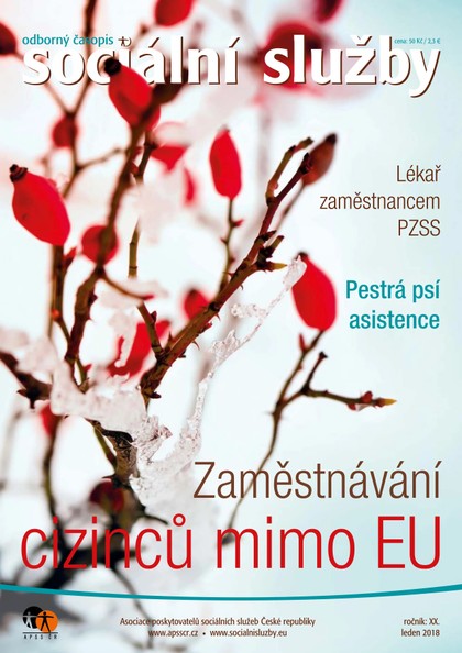 E-magazín Sociální služby 1/2018 - Asociace Poskytovatelů Sociálních Služeb