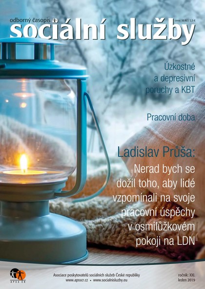 E-magazín Sociální služby 1/2019 - Asociace Poskytovatelů Sociálních Služeb