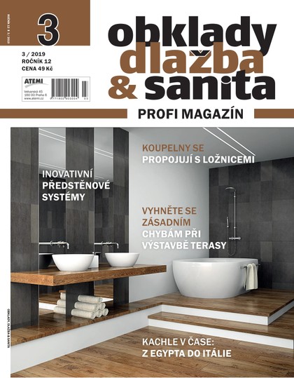 E-magazín Obklady, dlažba & sanita 3/2019 - Atemi