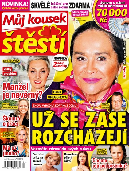 E-magazín Můj kousek štěstí 34/19 - RF Hobby