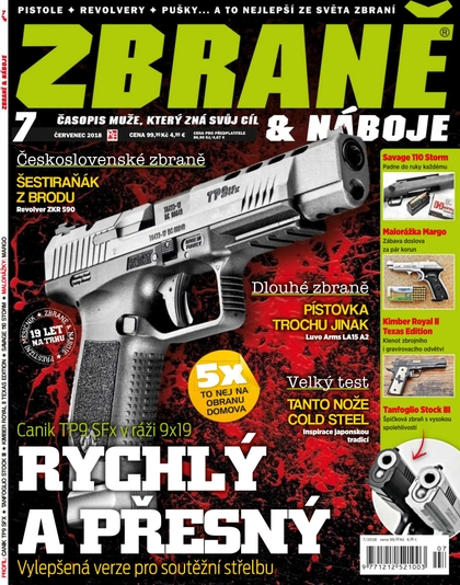 E-magazín Zbraně & náboje 7/18 - RF Hobby