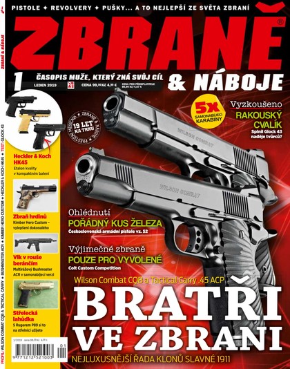 E-magazín Zbraně & náboje 1/19 - RF Hobby