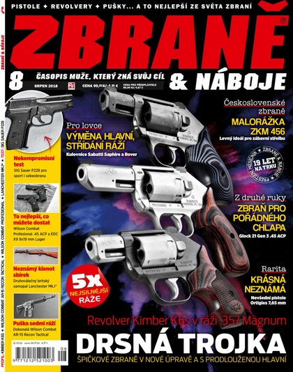 E-magazín Zbraně & náboje 8/18 - RF Hobby