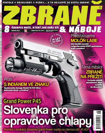 E-magazín Zbraně & náboje 8/13 - RF Hobby