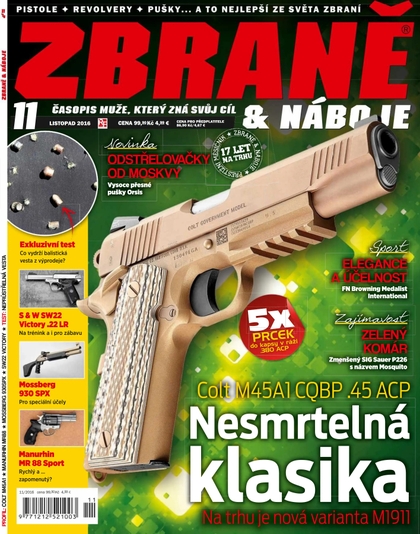 E-magazín Zbraně & náboje 11/16 - RF Hobby