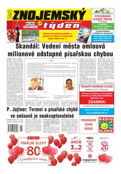 E-magazín Znojemský týden 06/2023 - Znojemský týden