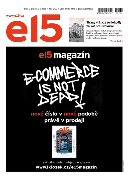 E-magazín E15 - 6.2.2023 - CZECH NEWS CENTER a. s.