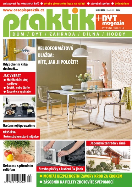 E-magazín PRAKTIK & příloha Byt magazín 2/2015 - Pražská vydavatelská společnost