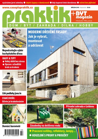 E-magazín PRAKTIK & příloha Byt magazín 3/2015 - Pražská vydavatelská společnost