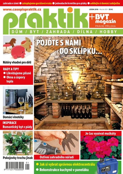 E-magazín PRAKTIK & příloha Byt magazín 1/2016 - Pražská vydavatelská společnost
