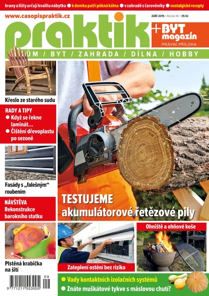 E-magazín PRAKTIK & příloha Byt magazín 9/2015 - Pražská vydavatelská společnost