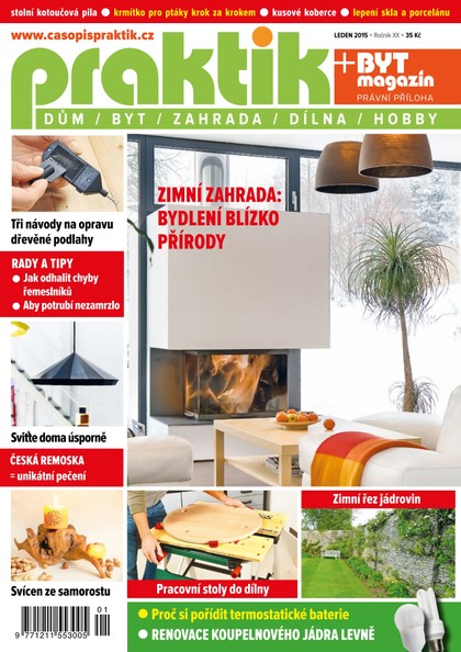 E-magazín PRAKTIK & příloha Byt magazín 1/2015 - Pražská vydavatelská společnost