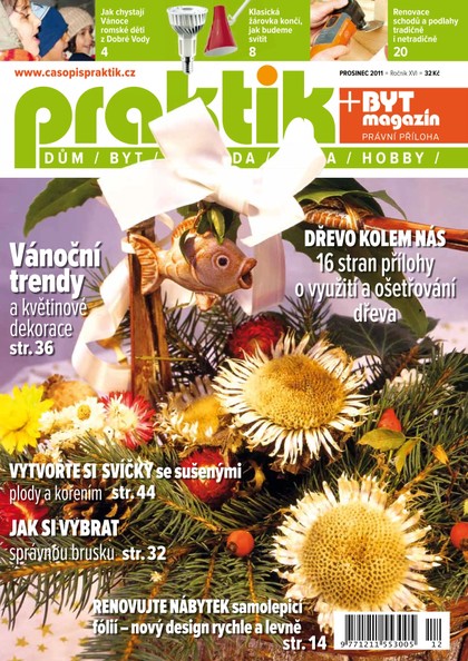 E-magazín PRAKTIK & příloha Byt magazín 12/2011 - Pražská vydavatelská společnost