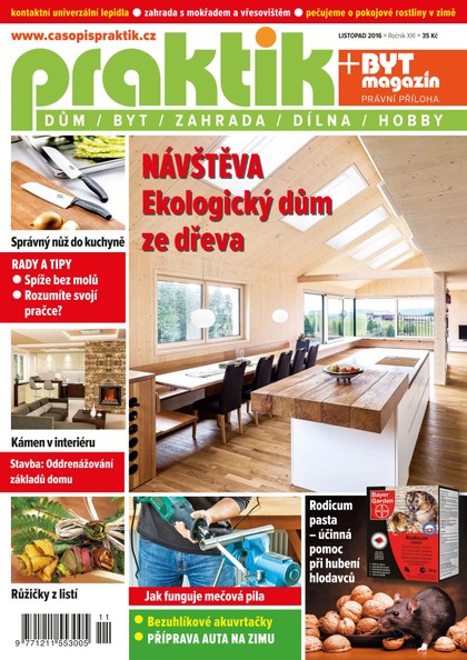 E-magazín PRAKTIK & příloha Byt magazín 11/2016 - Pražská vydavatelská společnost