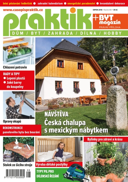 E-magazín PRAKTIK & příloha Byt magazín 8/2016 - Pražská vydavatelská společnost