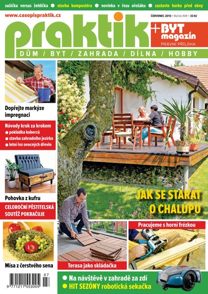 E-magazín PRAKTIK & příloha Byt magazín 7/2013 - Pražská vydavatelská společnost