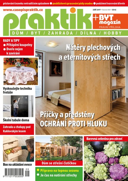 E-magazín PRAKTIK & příloha Byt magazín 9/2017 - Pražská vydavatelská společnost