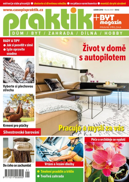 E-magazín PRAKTIK & příloha Byt magazín 1/2018 - Pražská vydavatelská společnost