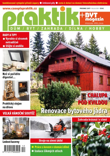 E-magazín PRAKTIK & příloha Byt magazín 12/2017 - Pražská vydavatelská společnost