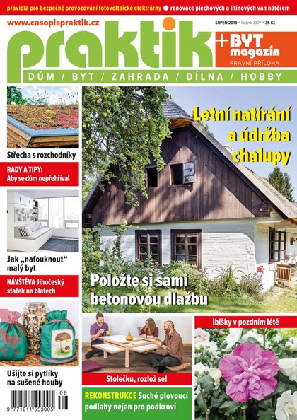 E-magazín PRAKTIK & příloha Byt magazín 8/2019 - Pražská vydavatelská společnost