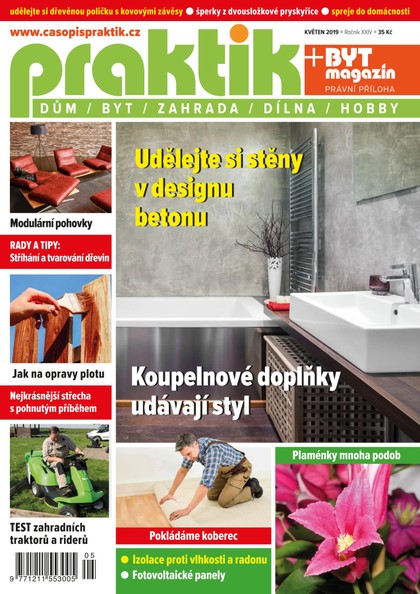 E-magazín PRAKTIK & příloha Byt magazín 5/2019 - Pražská vydavatelská společnost