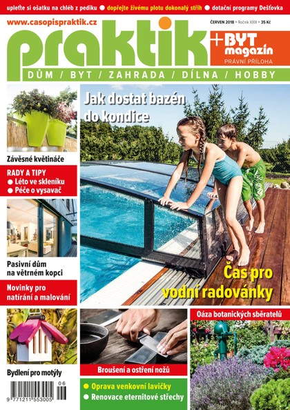 E-magazín PRAKTIK & příloha Byt magazín 6/2018 - Pražská vydavatelská společnost