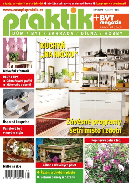 E-magazín PRAKTIK & příloha Byt magazín 8/2018 - Pražská vydavatelská společnost