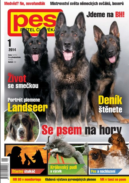 E-magazín Pes přítel člověka 1/2014 - Pražská vydavatelská společnost