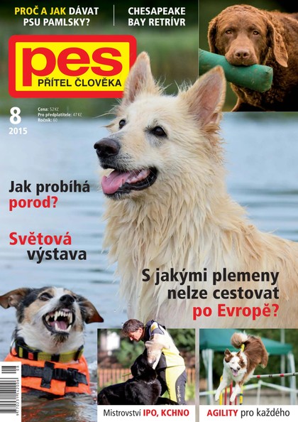 E-magazín Pes přítel člověka 8/2015 - Pražská vydavatelská společnost