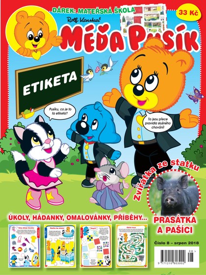 E-magazín Méďa Pusík 8/2018 - Pražská vydavatelská společnost