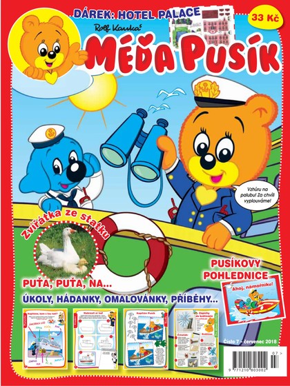 E-magazín Méďa Pusík 7/2018 - Pražská vydavatelská společnost