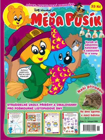 E-magazín Méďa Pusík 11/2020 - Pražská vydavatelská společnost