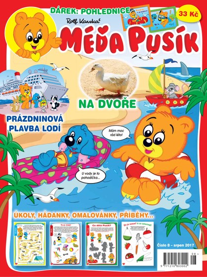 E-magazín Méďa Pusík 8/2017 - Pražská vydavatelská společnost