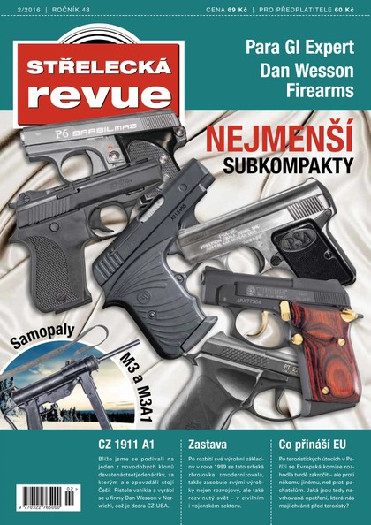 E-magazín Střelecká revue  2/2016 - Pražská vydavatelská společnost