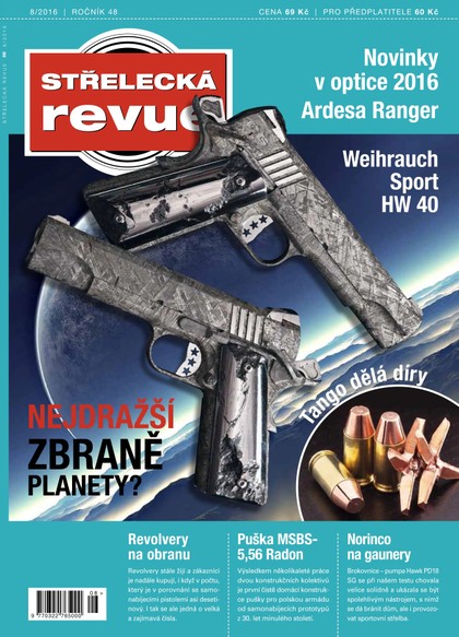 E-magazín Střelecká revue  8/2016 - Pražská vydavatelská společnost