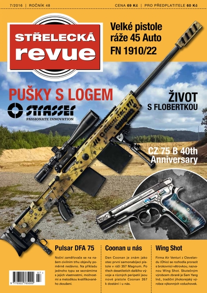E-magazín Střelecká revue  7/2016 - Pražská vydavatelská společnost
