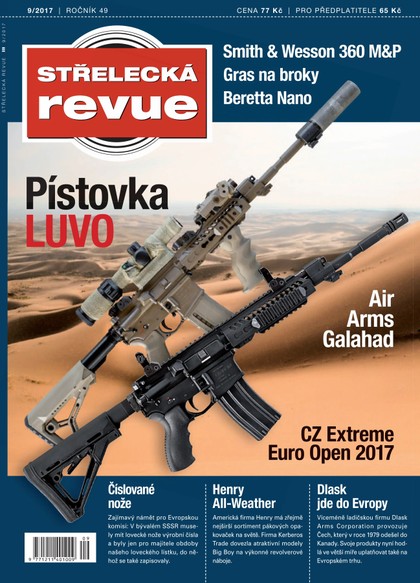 E-magazín Střelecká revue  9/2017 - Pražská vydavatelská společnost