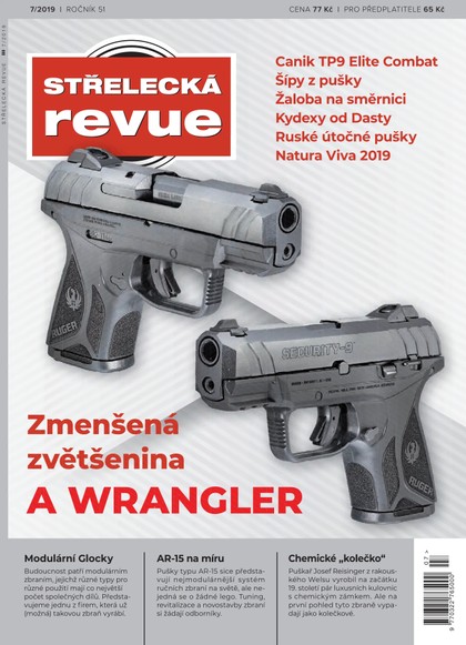 E-magazín Střelecká revue  7/2019 - Pražská vydavatelská společnost